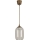 Brilagi - LED Lustr na lanku RETRO GLASS 1xE27/60W/230V pr. 14 cm hnědá/kouřová šedá