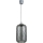 Brilagi - LED Lustr na lanku RETRO GLASS 1xE27/60W/230V pr. 14 cm stříbrná/kouřová šedá