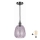 BRILAGI - LED Lustr na lanku RETRO GLASS 1xE27/60W/230V pr. 26 cm černá/kouřová šedá