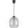 Brilagi - LED Lustr na lanku RETRO GLASS 1xE27/60W/230V pr. 26 cm hnědá/kouřová šedá