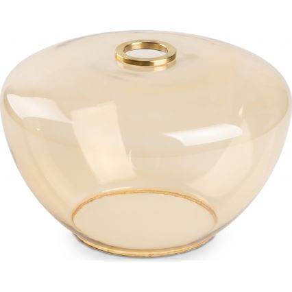 BRILAGI - LED Lustr na lanku RETRO GLASS 2xE27/40W/230V černá/kouřová béžová