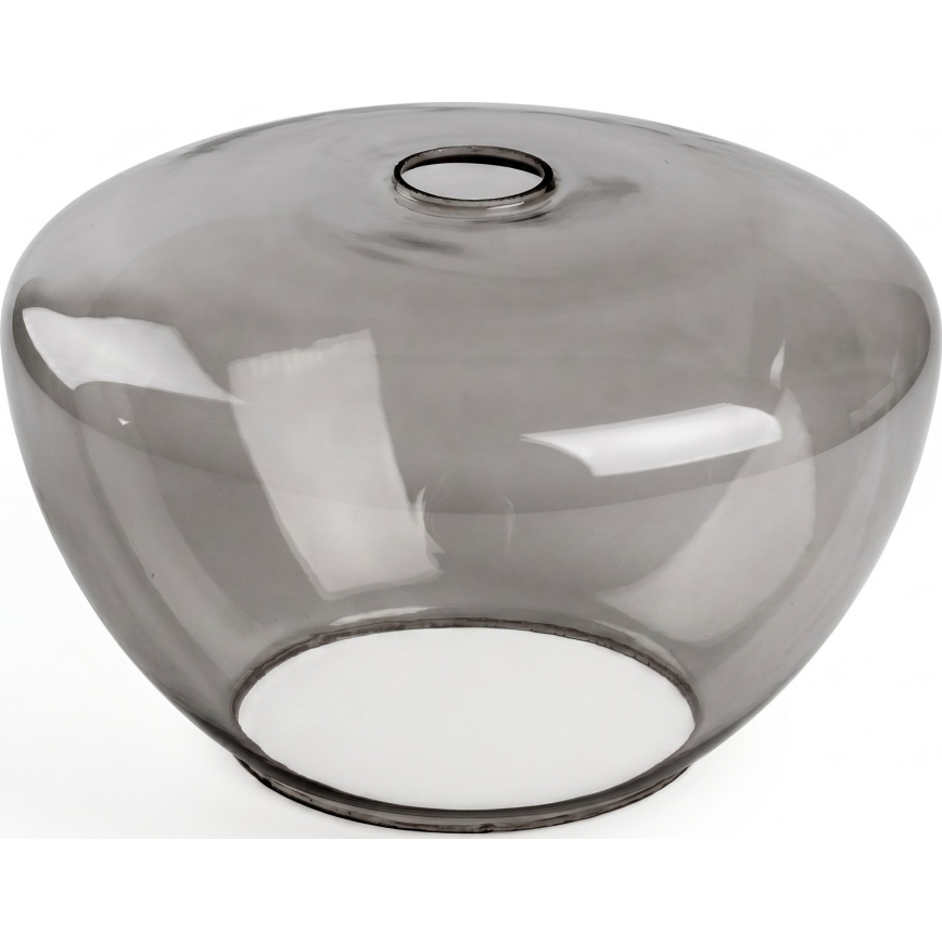 BRILAGI - LED Lustr na lanku RETRO GLASS 2xE27/60W/230V matný chrom/kouřová šedá