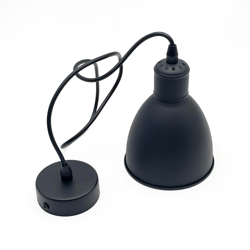 Brilagi - LED Lustr na lanku RIDDY 1xE27/60W/230V černá