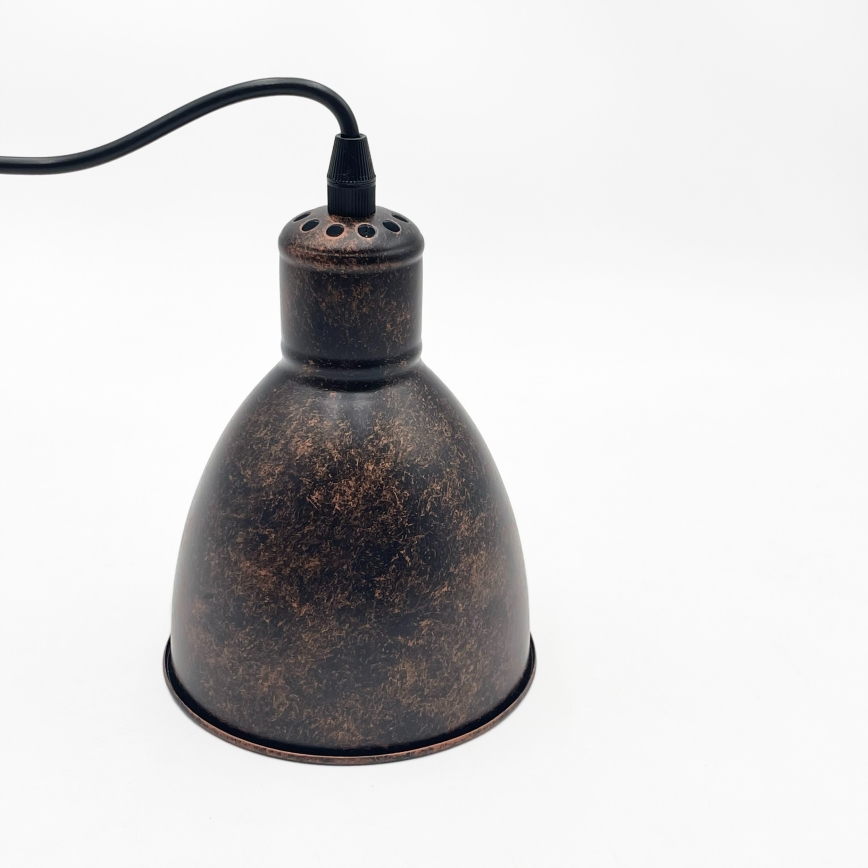 Brilagi - LED Lustr na lanku RIDDY 1xE27/60W/230V měděná/patina