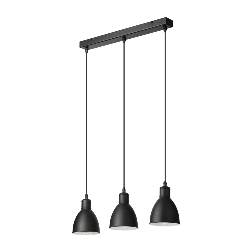 Brilagi - LED Lustr na lanku RIDDY 3xE27/60W/230V černá
