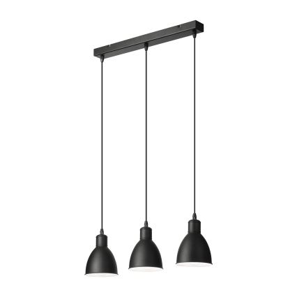 Brilagi - LED Lustr na lanku RIDDY 3xE27/60W/230V černá