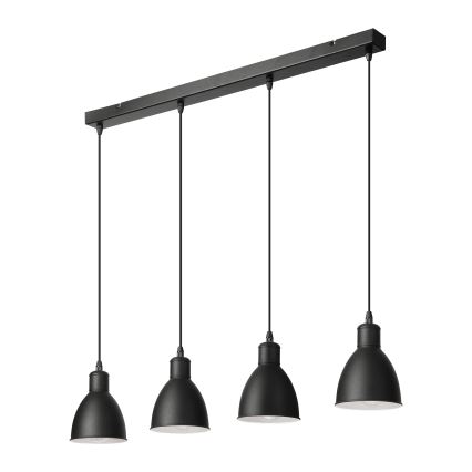 Brilagi - LED Lustr na lanku RIDDY 4xE27/60W/230V černá