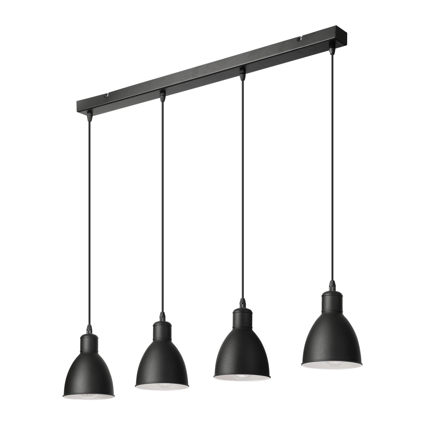 Brilagi - LED Lustr na lanku RIDDY 4xE27/60W/230V černá