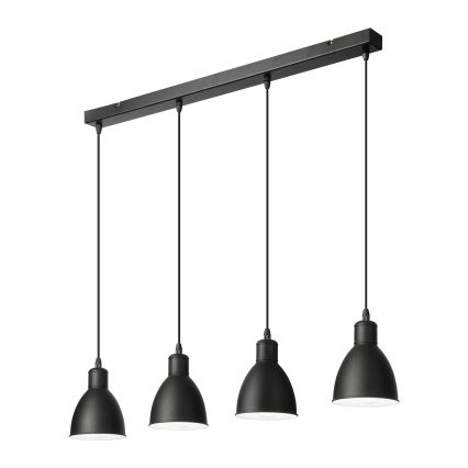 Brilagi - LED Lustr na lanku RIDDY 4xE27/60W/230V černá