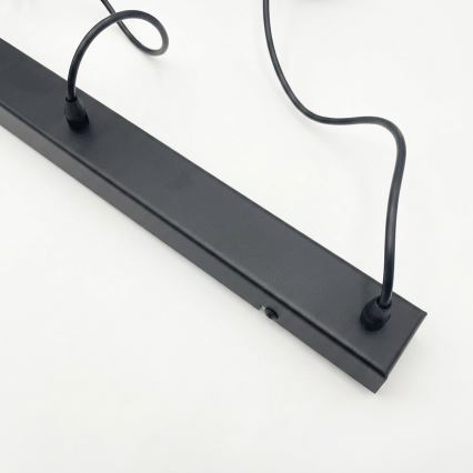 Brilagi - LED Lustr na lanku RIDDY 4xE27/60W/230V černá