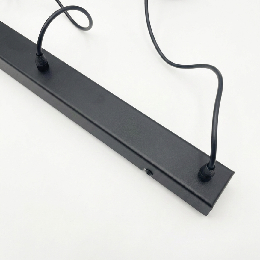 Brilagi - LED Lustr na lanku RIDDY 4xE27/60W/230V černá