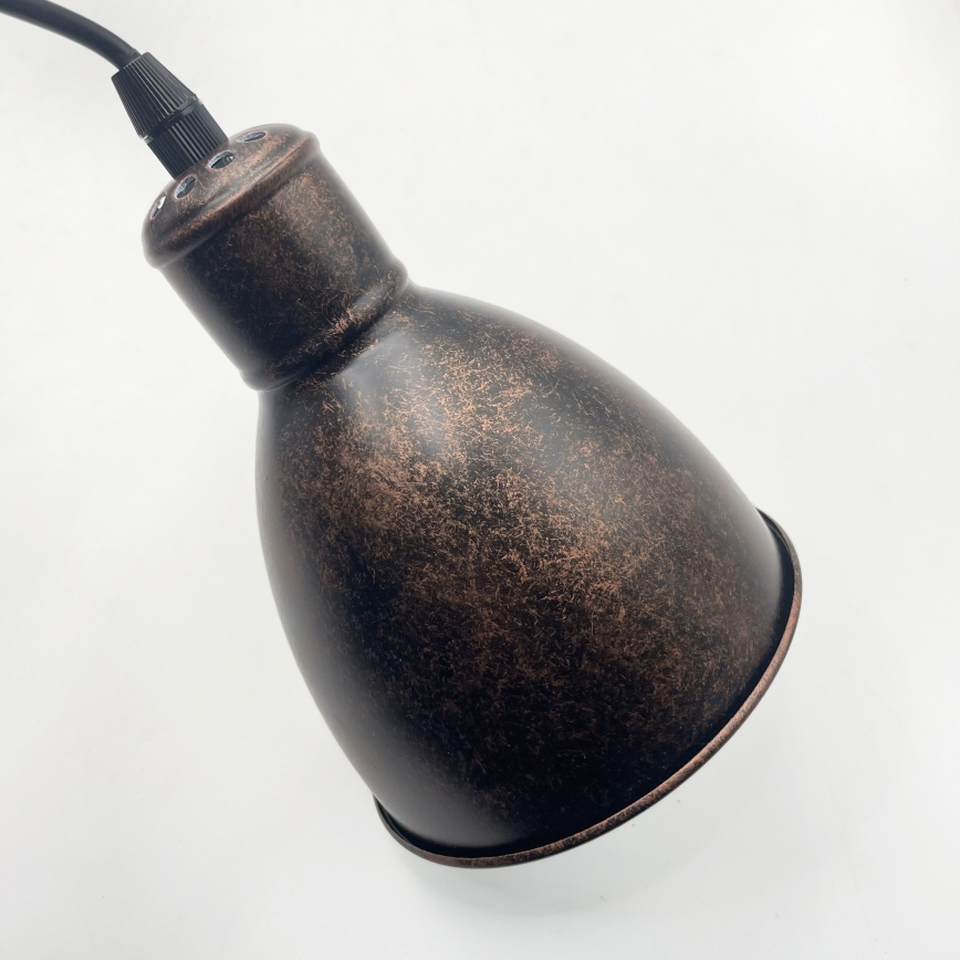 Brilagi - LED Lustr na lanku RIDDY 4xE27/60W/230V měděná/patina