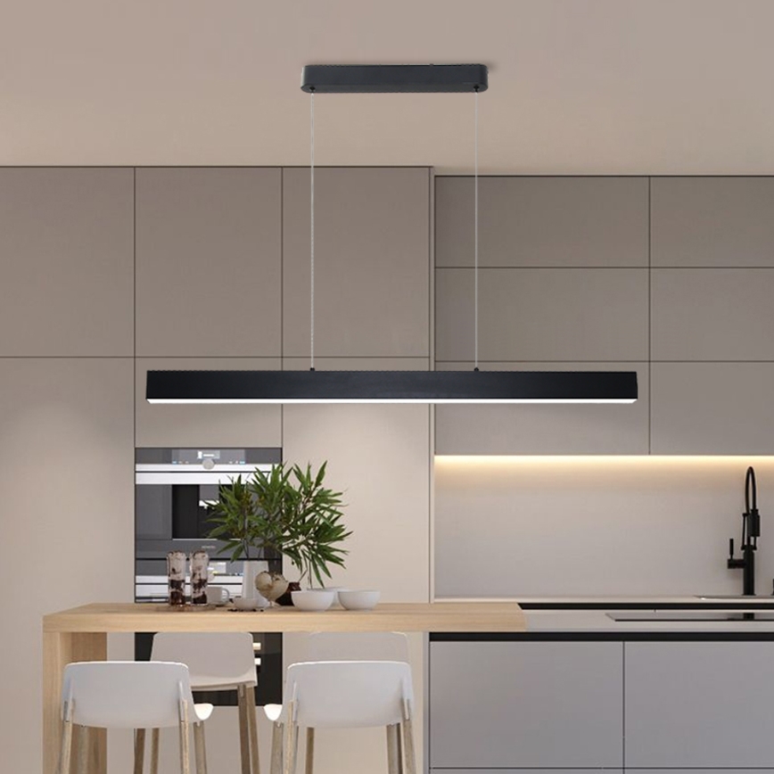 Brilagi - LED Lustr na lanku SLEEKLINE LED/40W/230V 3000/4500/6000K černá