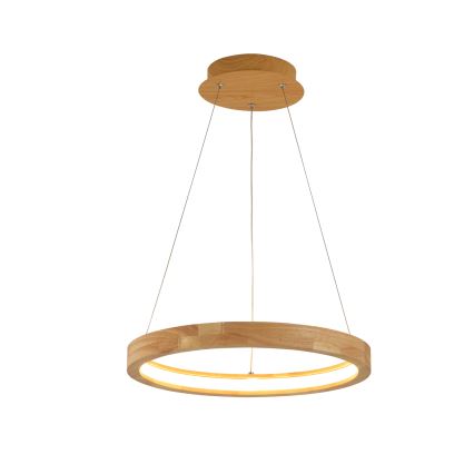 Brilagi - LED Lustr na lanku UMEA WOOD LED/30W/230V pr. 40 cm dřevo