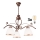 Brilagi - LED Lustr na řetězu ANTICO 3xE27/60W/230V bronz patina