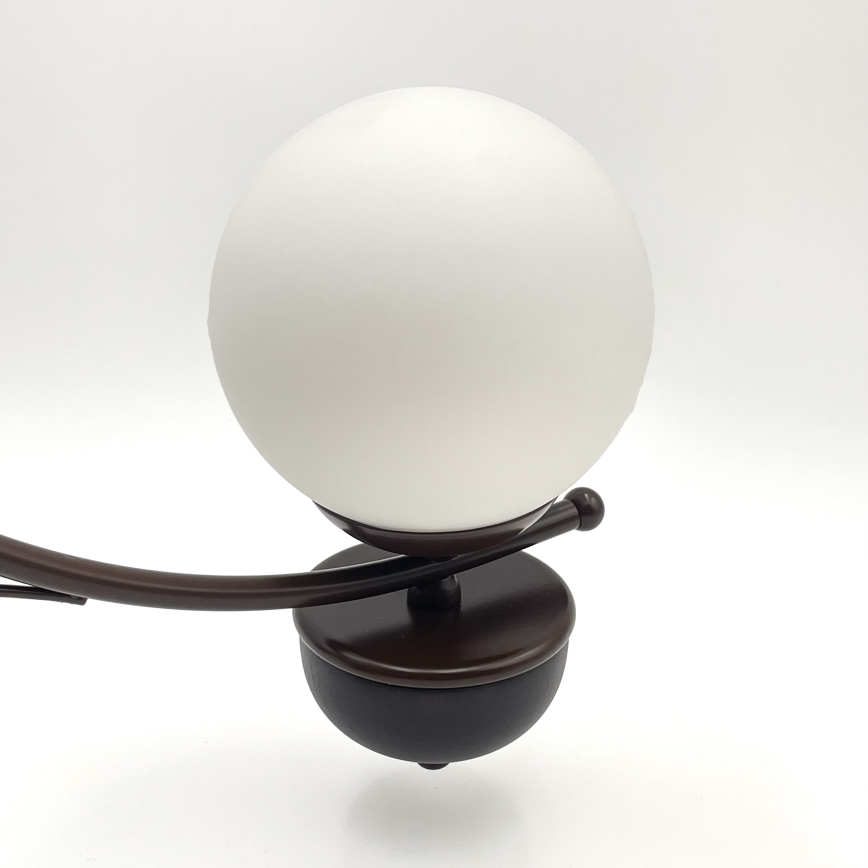 Brilagi - LED Lustr na řetězu COTTAGE 3xG9/40W/230V dub/bílá