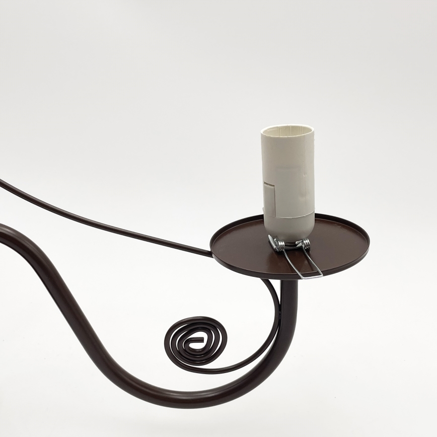 Brilagi - LED Lustr na řetězu COTTAGE 5xE14/40W/230V hnědá