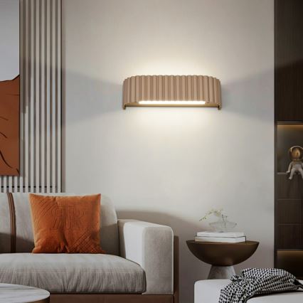 Brilagi - LED Nástěnné svítidlo FALCON MODERN LED/10W/230V 30 cm 3000/4500/6000K béžová