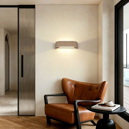Brilagi - LED Nástěnné svítidlo FALCON MODERN LED/10W/230V 30 cm 3000/4500/6000K béžová