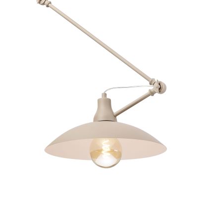 BRILAGI - LED Nastavitelný lustr na tyči IRONBEAM 1xE27/60W/230V béžová
