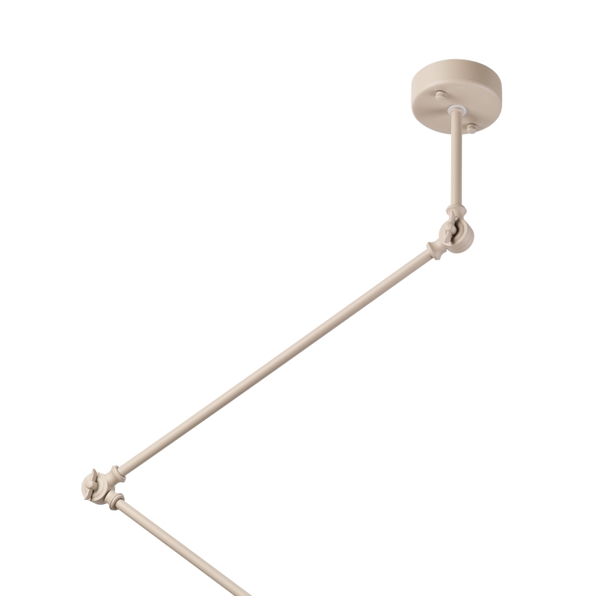 BRILAGI - LED Nastavitelný lustr na tyči IRONBEAM 1xE27/60W/230V béžová