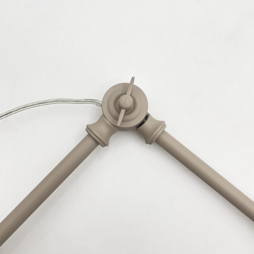 BRILAGI - LED Nastavitelný lustr na tyči IRONBEAM 1xE27/60W/230V béžová