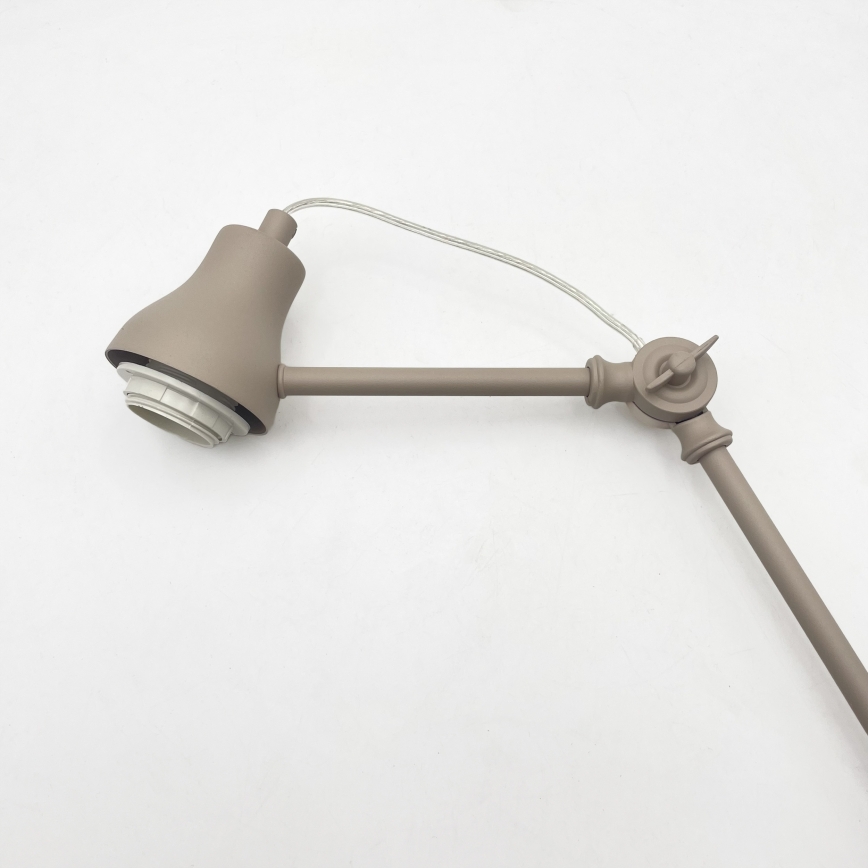 BRILAGI - LED Nastavitelný lustr na tyči IRONBEAM 1xE27/60W/230V béžová