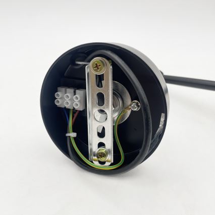 BRILAGI - LED Nastavitelný lustr na tyči IRONBEAM 1xE27/60W/230V černá