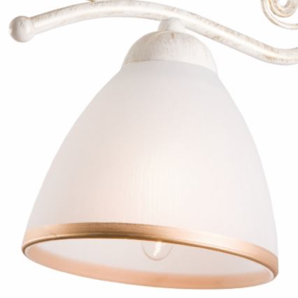 Brilagi - LED Nástěnná lampa ANTICO 1xE27/60W/230V 3000K bílá patina