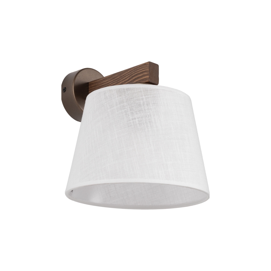BRILAGI - LED Nástěnná lampa LATTE 1xE27/15W/230V borovice/bílá