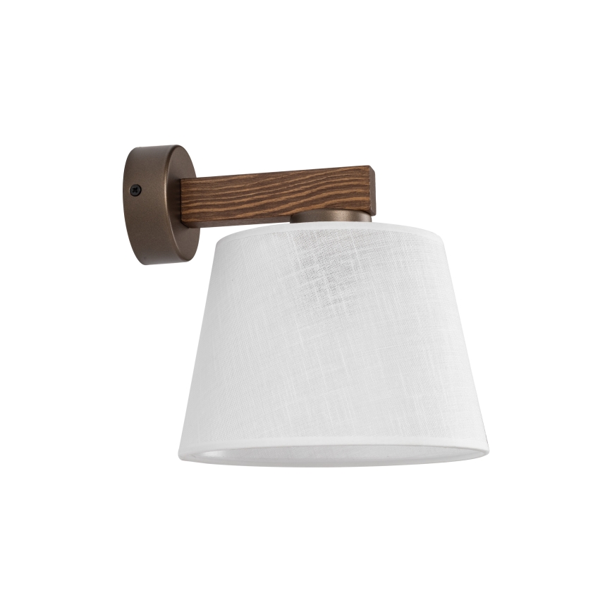 BRILAGI - LED Nástěnná lampa LATTE 1xE27/15W/230V borovice/bílá