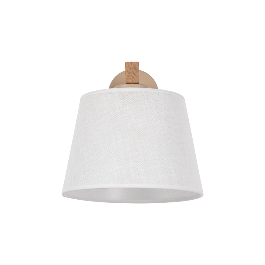 BRILAGI - LED Nástěnná lampa LATTE SABIA 1xE27/15W/230V borovice/bílá