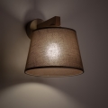 BRILAGI - LED Nástěnná lampa LATTE SABIA 1xE27/15W/230V borovice/hnědá