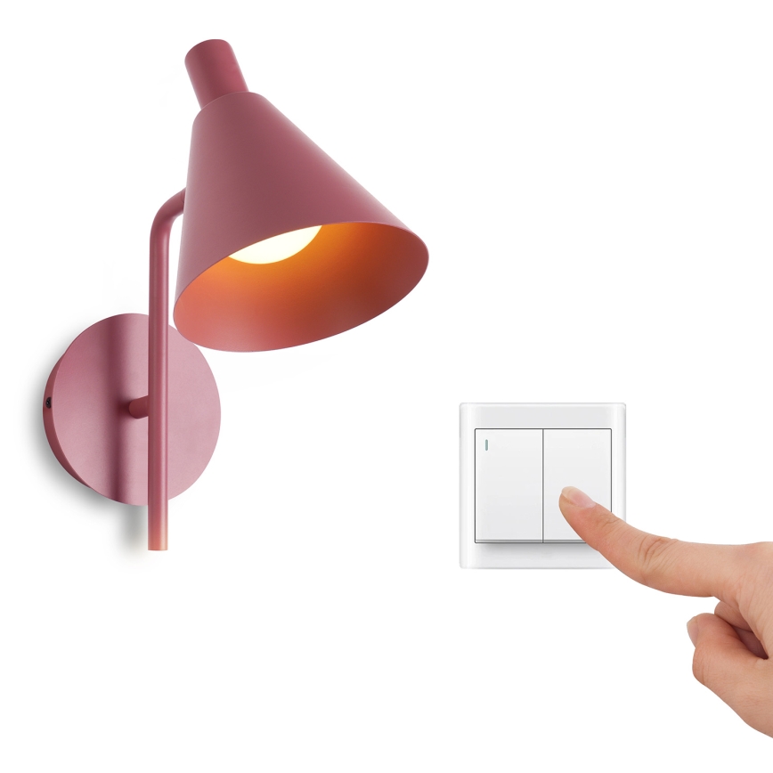 Brilagi - LED Nástěnná lampa LUCERA LED/3W/230V burgundy
