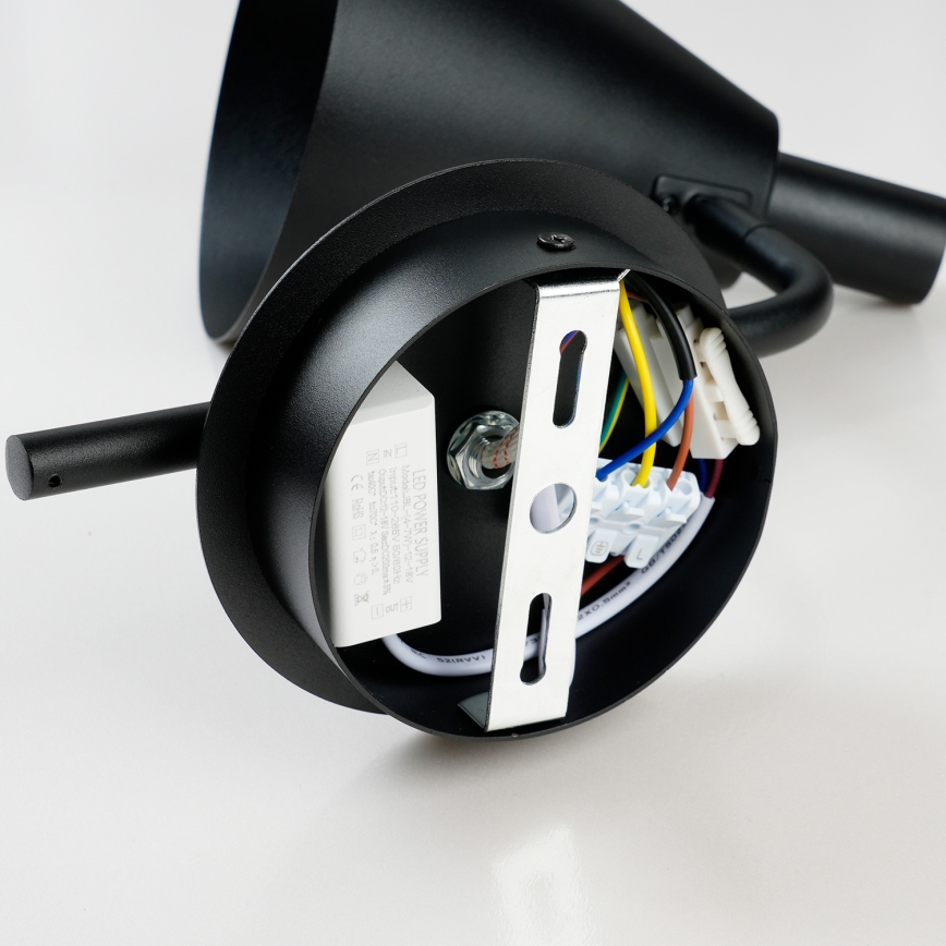 Brilagi - LED Nástěnná lampa LUCERA LED/3W/230V černá