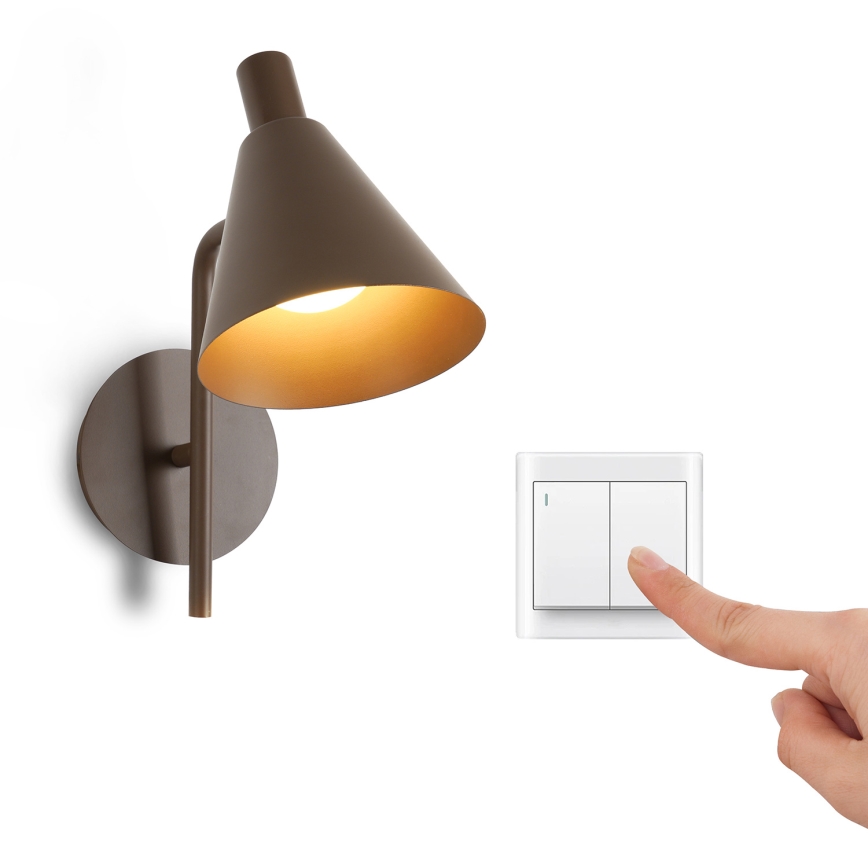 Brilagi - LED Nástěnná lampa LUCERA LED/3W/230V hnědá