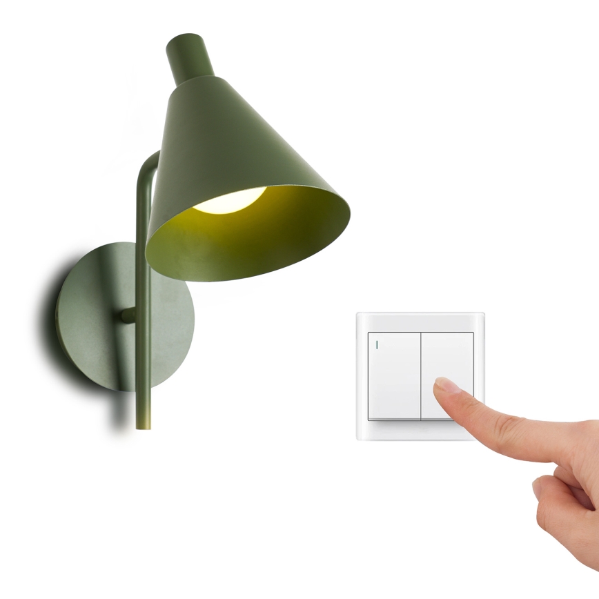 Brilagi - LED Nástěnná lampa LUCERA LED/3W/230V zelená