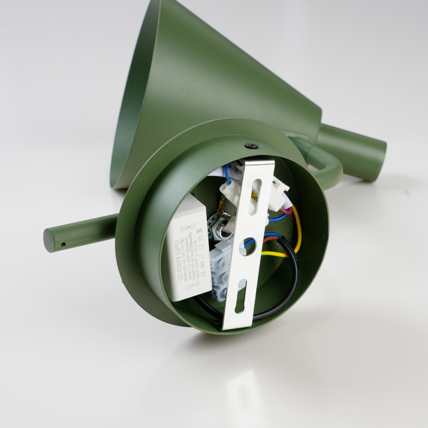 Brilagi - LED Nástěnná lampa LUCERA LED/3W/230V zelená