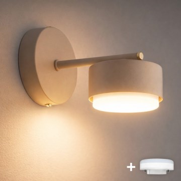 Brilagi - LED Nástěnná lampa MONO 1xGX53/12W/230V béžová