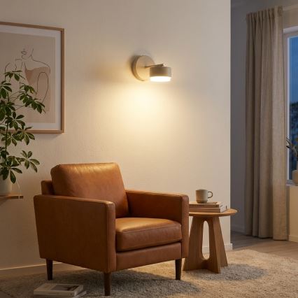 Brilagi - LED Nástěnná lampa MONO 1xGX53/30W/230V béžová