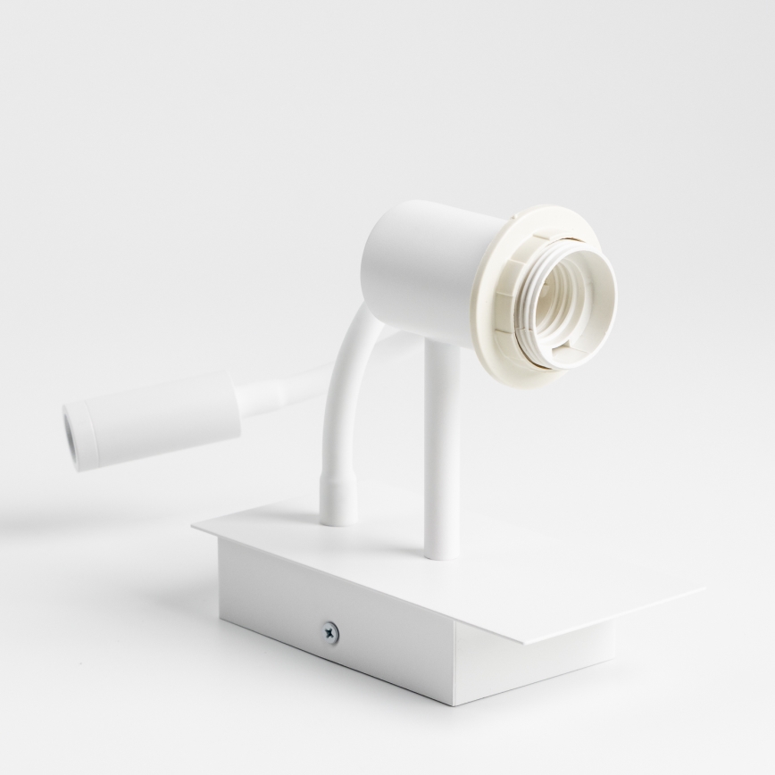 Brilagi - LED Flexibilní nástěnná lampa NUBILA 1xE27/25W/230V + LED/3W bílá/tmavě modrá