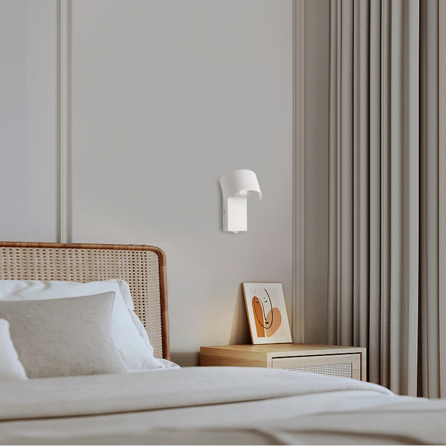 Brilagi - LED Nástěnná lampa VASTO LED/3W/230V bílá