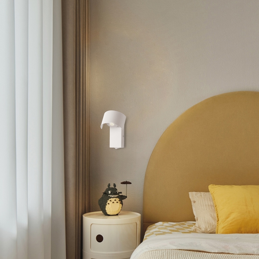 Brilagi - LED Nástěnná lampa VASTO LED/3W/230V bílá