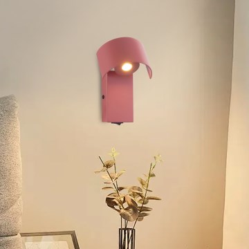 Brilagi - LED Nástěnná lampa VASTO LED/3W/230V burgundy