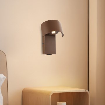 Brilagi - LED Nástěnná lampa VASTO LED/3W/230V hnědá