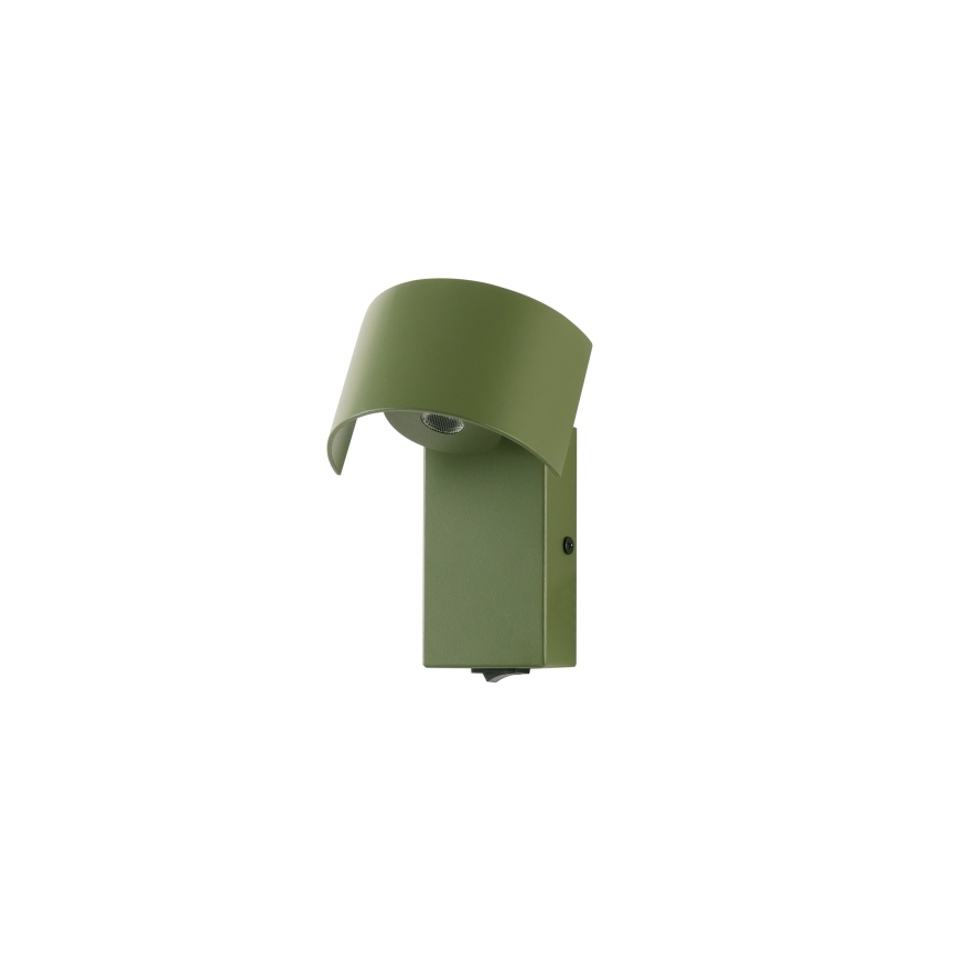 Brilagi - LED Nástěnná lampa VASTO LED/3W/230V zelená