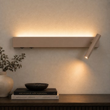 Brilagi - LED Nástěnné bodové svítidlo ARLIX LED/3W/230V + LED/7W béžová CRI 90