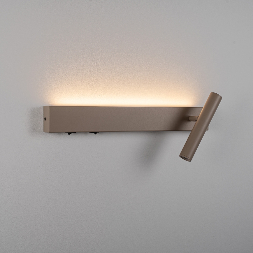 Brilagi - LED Nástěnné bodové svítidlo ARLIX LED/3W/230V + LED/7W béžová CRI 90