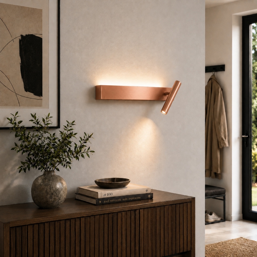 Brilagi - LED Nástěnné bodové svítidlo ARLIX LED/3W/230V + LED/7W bronzová CRI 90