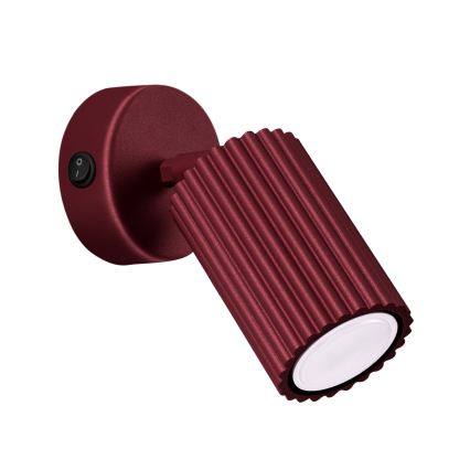 Brilagi - LED Nástěnné bodové svítidlo CRESTO 1xGU10/10W/230V burgundy